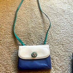Coach Multicolored Crossbody Wallet